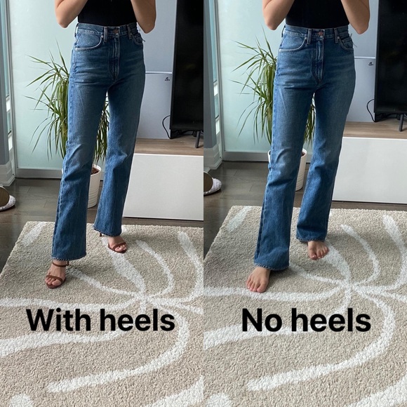 Agolde Vintage Flare Jeans Size 24 - Picture 4 of 9